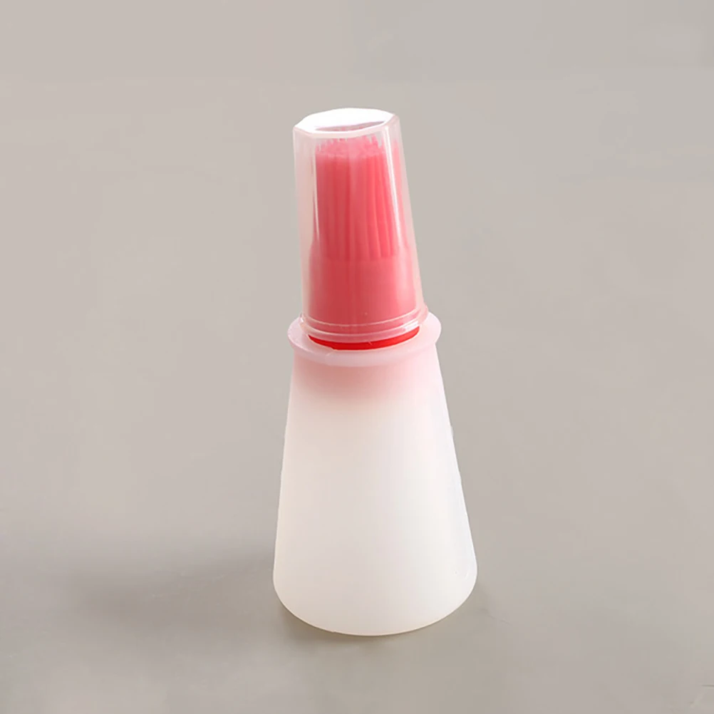

5pcs 1 Set 70Ml Silicone Oil Bottle Brush For Bbq Basting Food Grade Heat Resistant Kitchen Accessories Oil Dispenser Tool