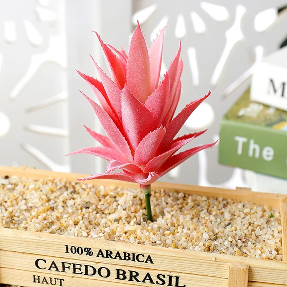 نباتات عصارية اصطناعية للزينة ، زهور مزيفة ، صبار ، لوتس ، منزل ، زفاف ، حفلة ، ديكور حديقة ، منظر طبيعي عصاري