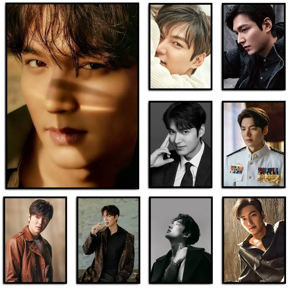 Lee Min Ho Minoz Retro Print Poster HD art sticky wall waterproof home living room bedroom bar aesthetic decoration