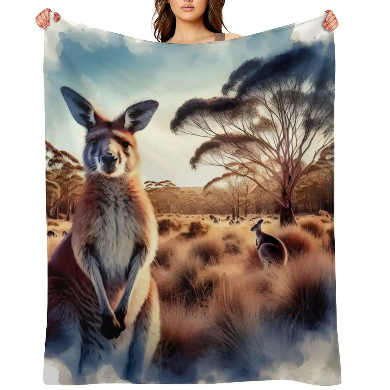 Kangaroo Throw Blan…
