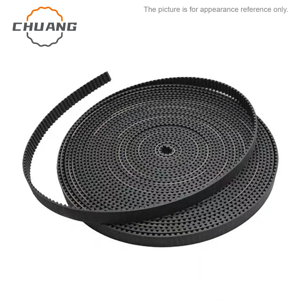 HTD 3M Cinghia dentata aperta Larghezza 6/10/15/20/25/30mm 3M PU Cinghie sincrone Poliuretano con filo di acciaio Personalizzabile di alta qualità