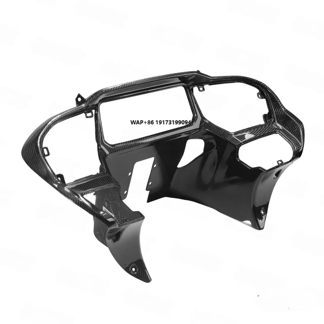 Instrument Liners Carbon Fiber Forged Glossy for Touring CVO Road Glide ST CVO Street Glide 2024-2025