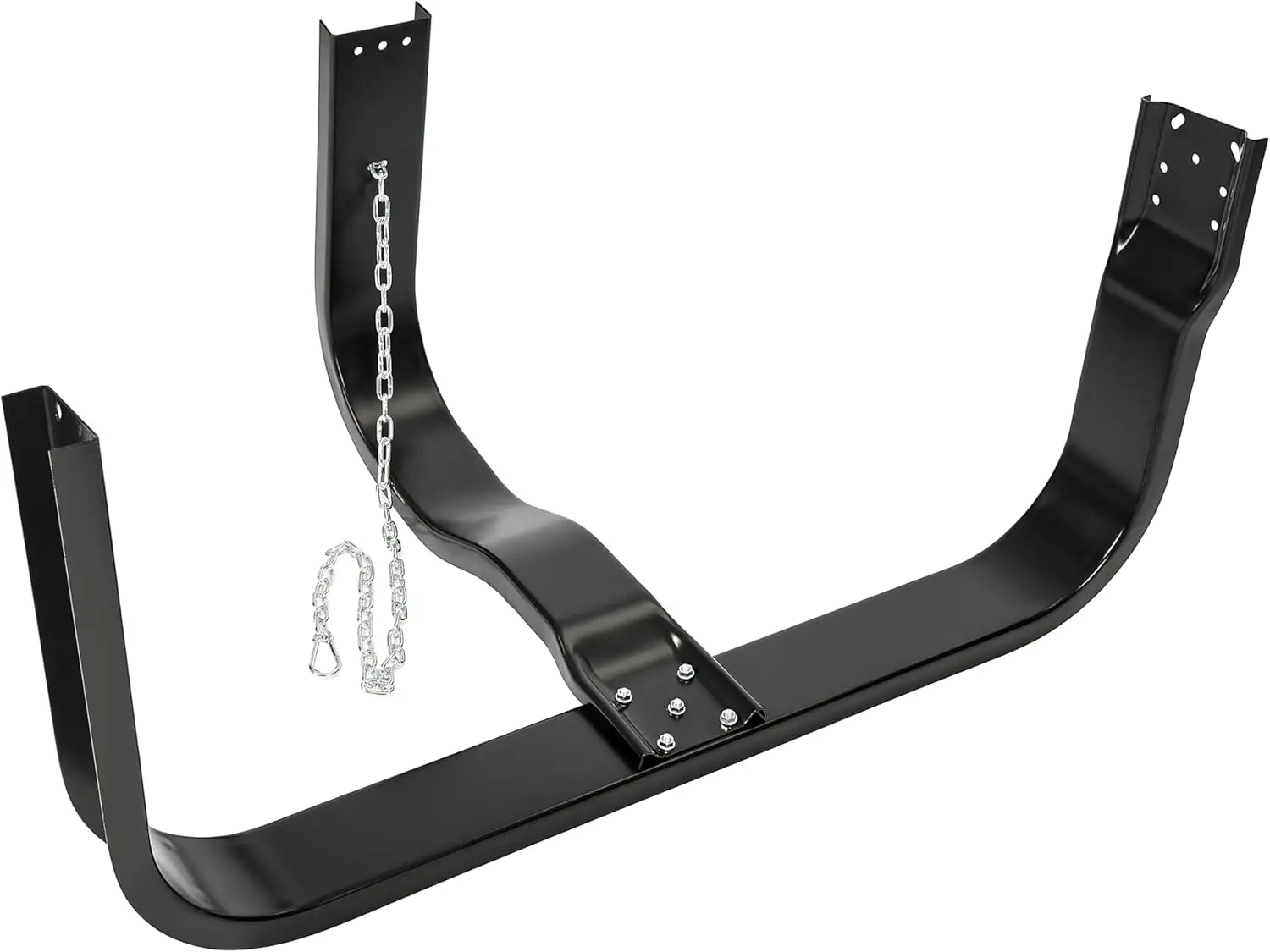 Semi Truck Use, Universal Material, No Color Mentioned, Basket Type Under Trailer Tire Holder