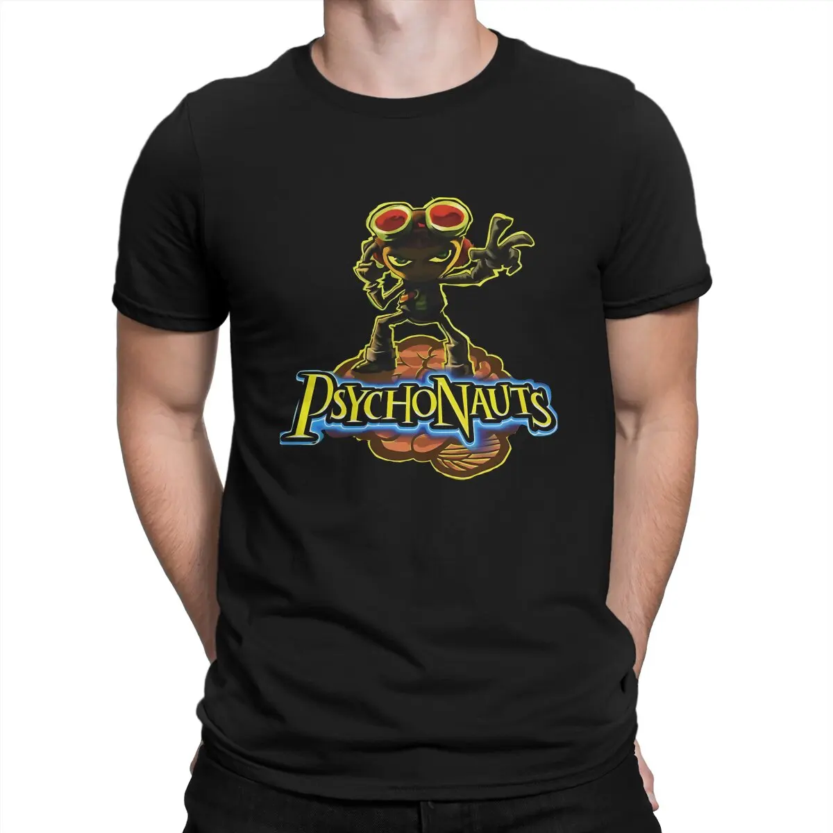 Psychonauts Man TShirt Games Distinctive T Shirt Harajuku Sweatshirts New Trend