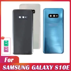New For Samsung S10E Battery Back Cover Panel Rear Door Housing Case Camera Lens Replace