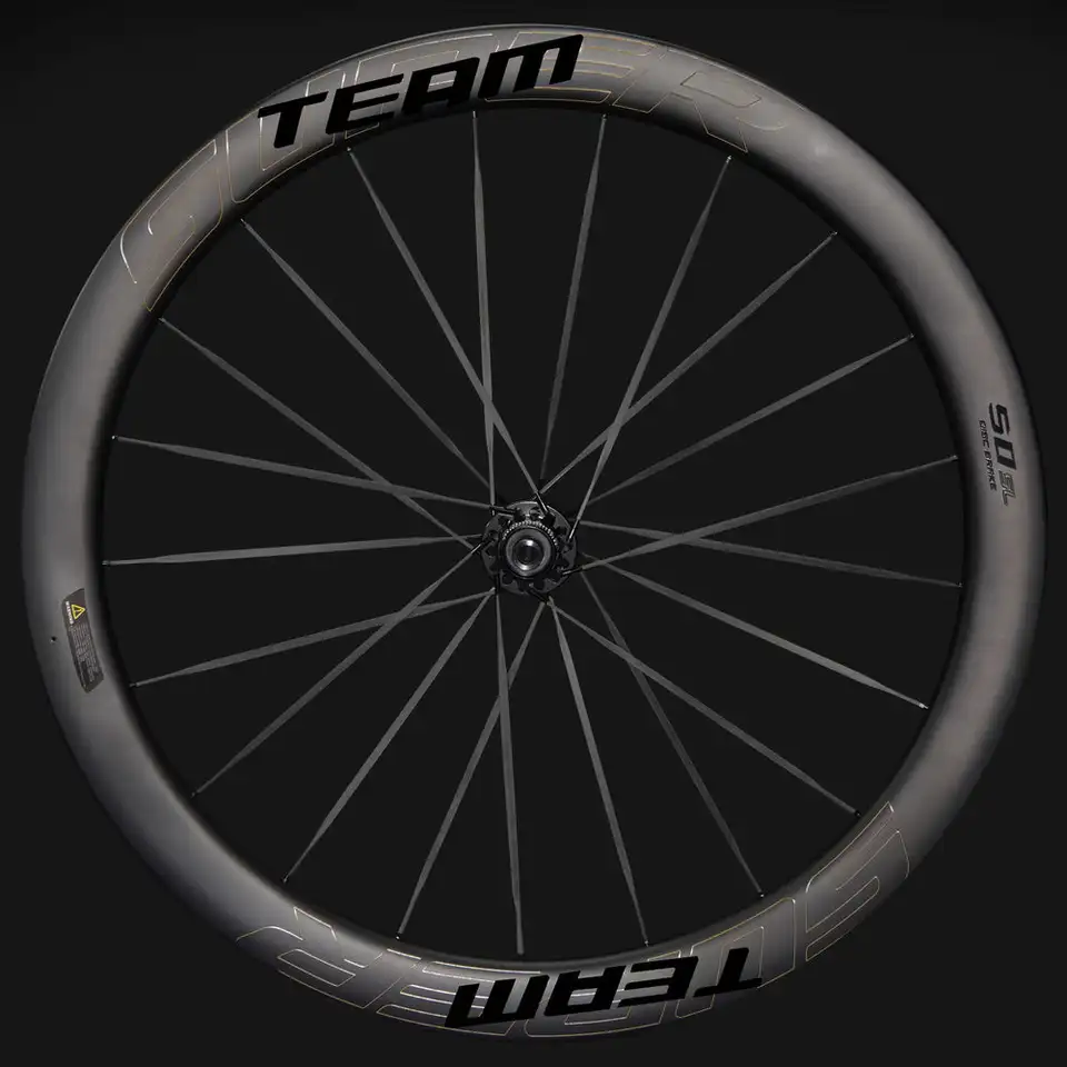 SUPERTEAM カーボンホイールセット UCI 承認カーボンリム 700C