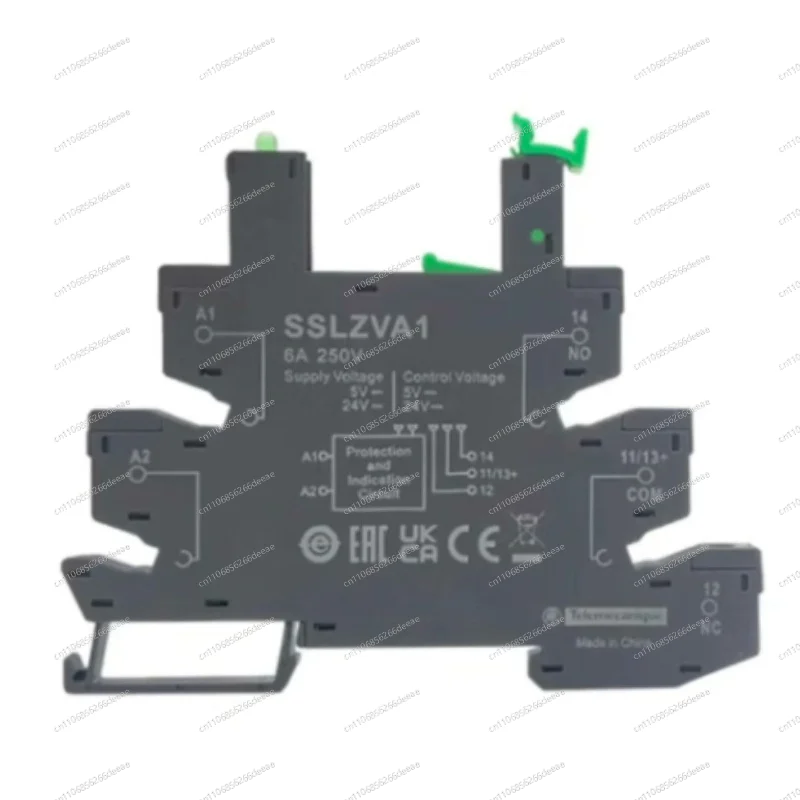 Electric SSL1D101JD Harmony Solid State Relay – 0.1A 1-48V DC, Zero Voltage Switching, 3-12V DC Input, 6mm Slim Design