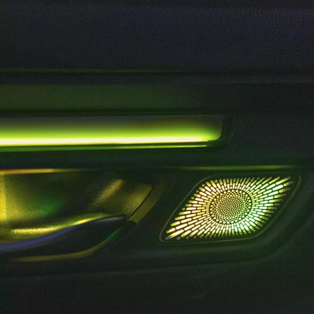 Dynamic LED Car Inner Ambient Light Upgrade for Honda CR-V 2023-2025 Magic Color Ambient Lamp OEM Size Rainbow Kit Modification