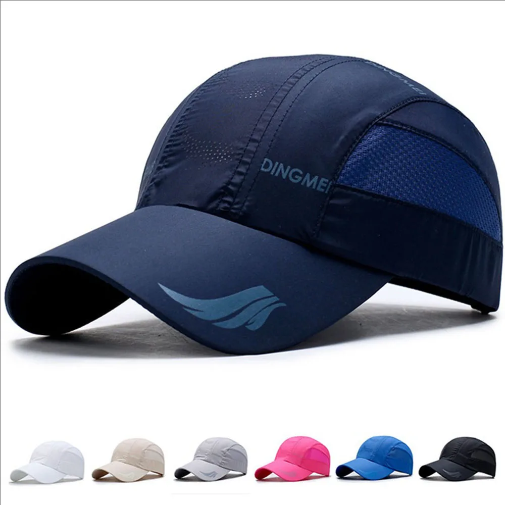 

Mesh Men And Women's Hats Quick Drying Spring Summer Outdoor Sunscreen Casual Sports Visor Cap Baseball Caps