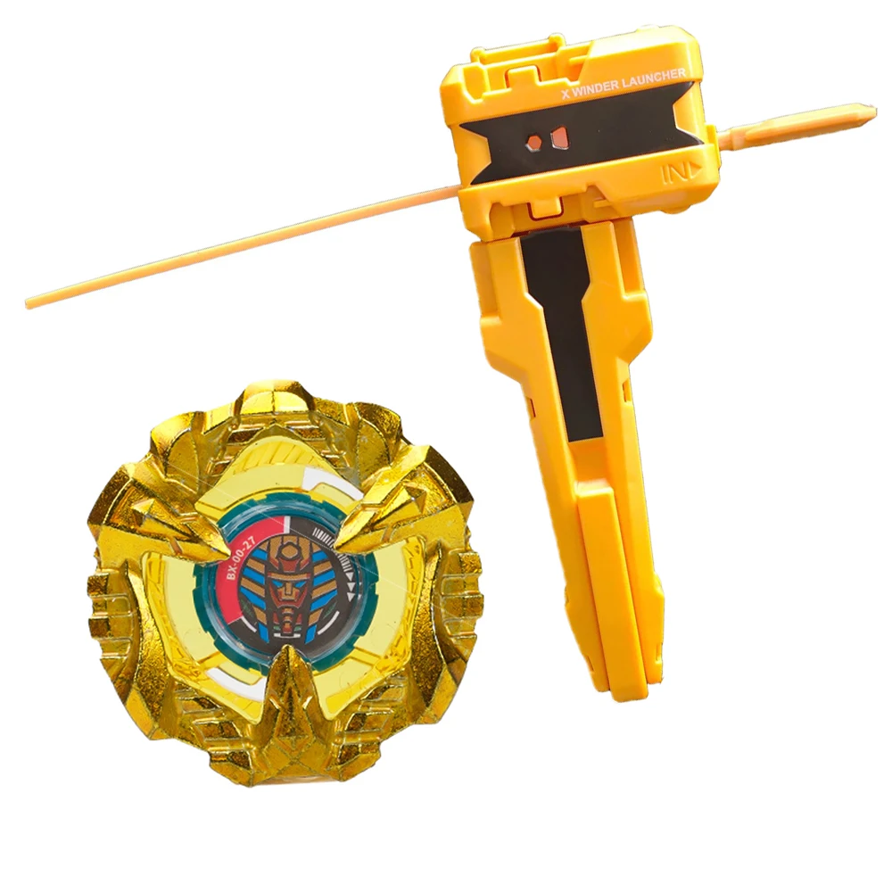 BX-00-27 攻撃タイプ ジャイロ ゴールドメタリックテクスチャ 古代エジプト風 マルチブレード攻撃構造