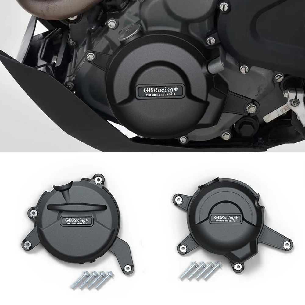 

Motorcycle Engine Cover Protection Stator Guard Cover Slider Pad Protector Crash For KTM RC 390 2014-2016 & DUKE 390 2014-2015