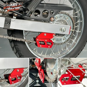 Zinciri kötülükten koruyun, sürgünün korunması, honda xr125l xr150l xr190l 2010-2024 için, mevcut offroad motosikletin dişli çarkının kapağı 125 ila 150 ila 190 l l l l'ye kadar Şeridin koruyucusunun xre 190'a ilk 10 satışı-no. 3
