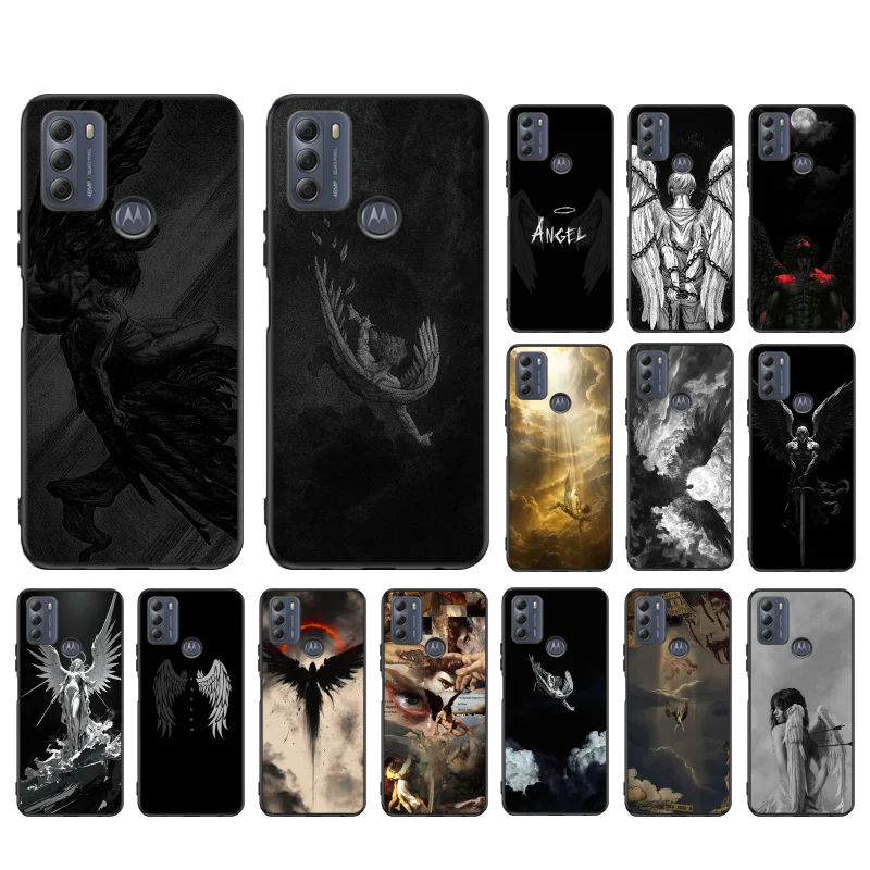 

Phone Case For Moto G86 G85 G75 G15 G05 G56 G72 G53 G54 G84 G60 G31 G32 G24 G 5G G Play Angel