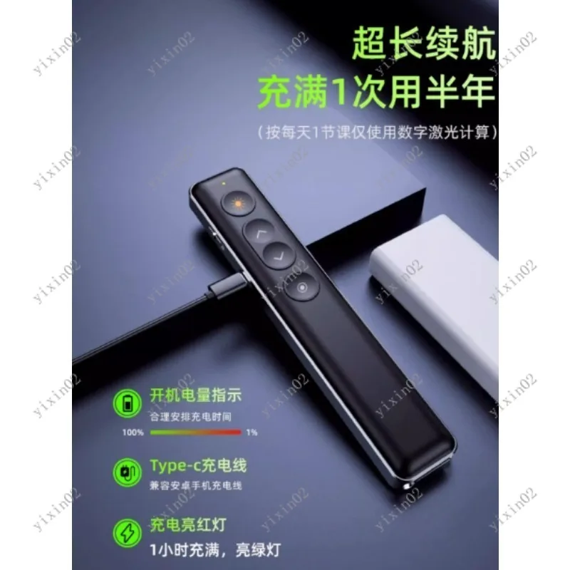 Wireless USB Presenter PowerPoint Clicker Presentation Remote for Office School