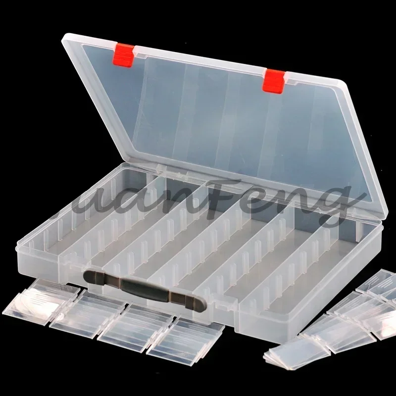 48 grid electronic components storage combination box adjustable toolbox