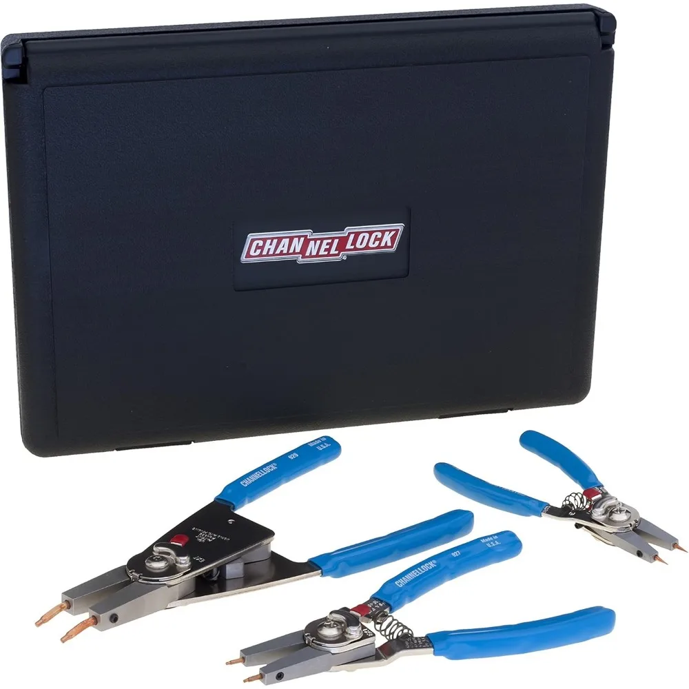 

3-Piece Blue Convertible Retaining Ring Plier Set