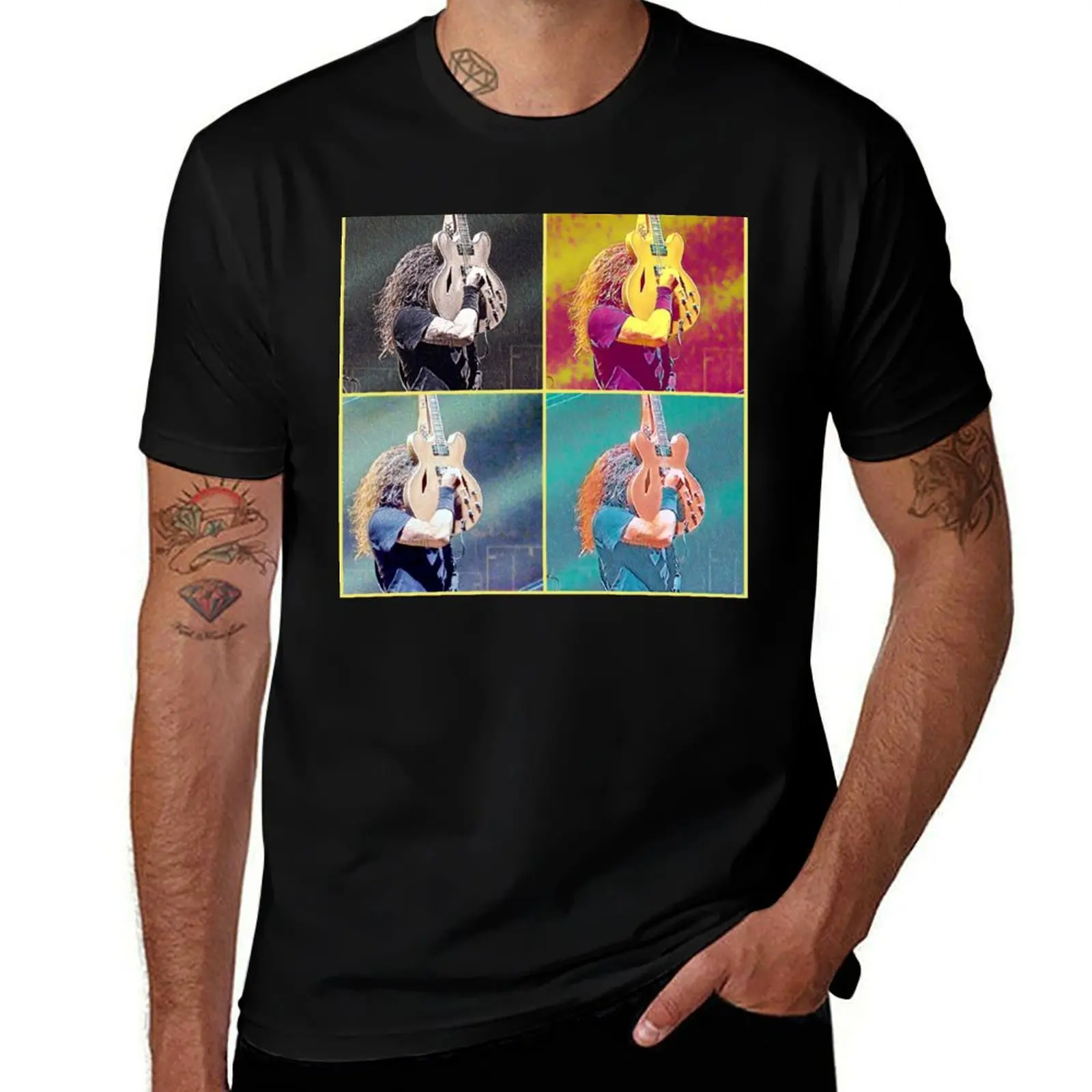 

Dave on Guitar T-Shirt clothes custom t-shirts vintage clothes big and tall t shirts for men
