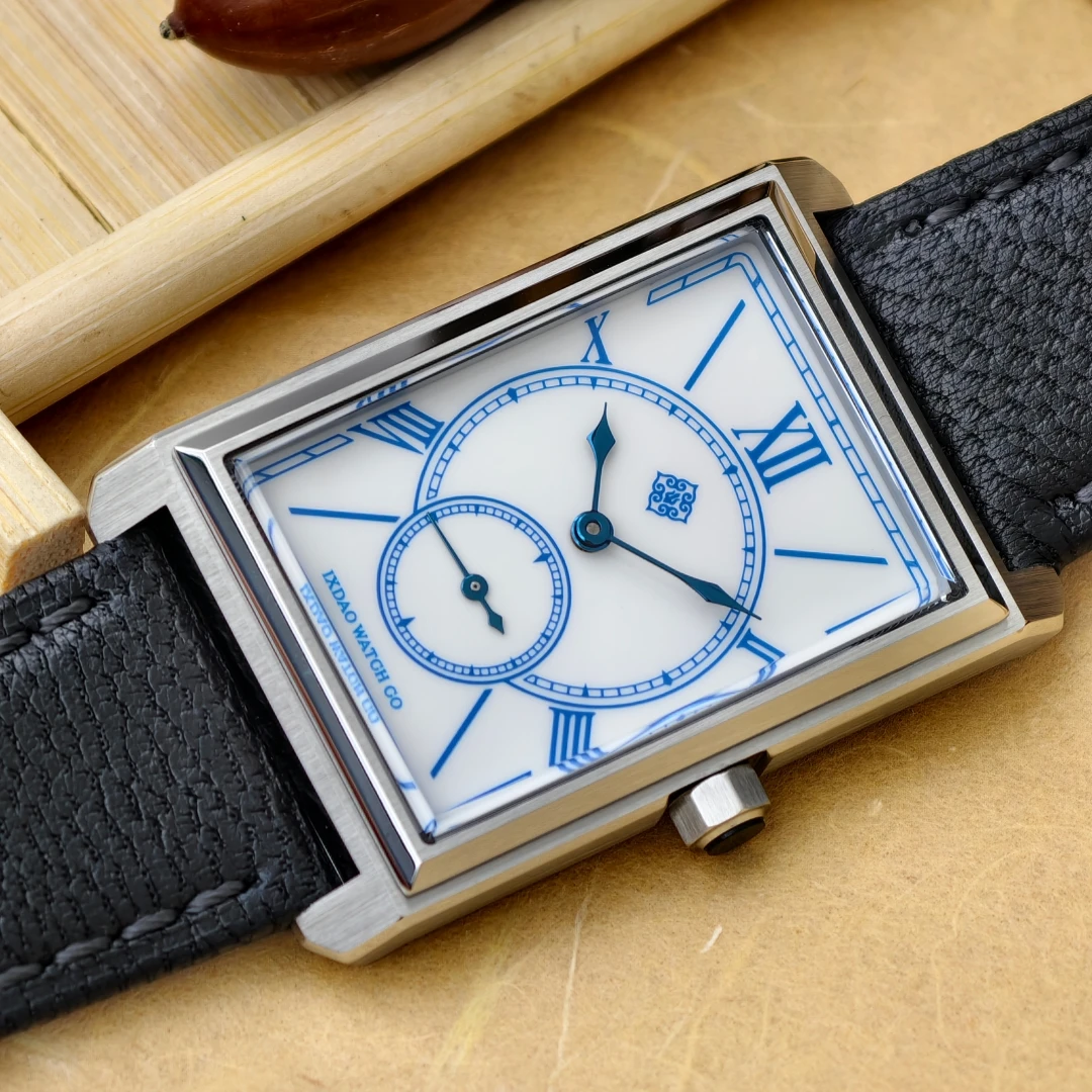 

IX&DAO 2026 New Men Quartz Square Watch Top Quality Stainless Steel Sapphire Glass Swiss Movement 5Bar Neutral Clock reloj homb