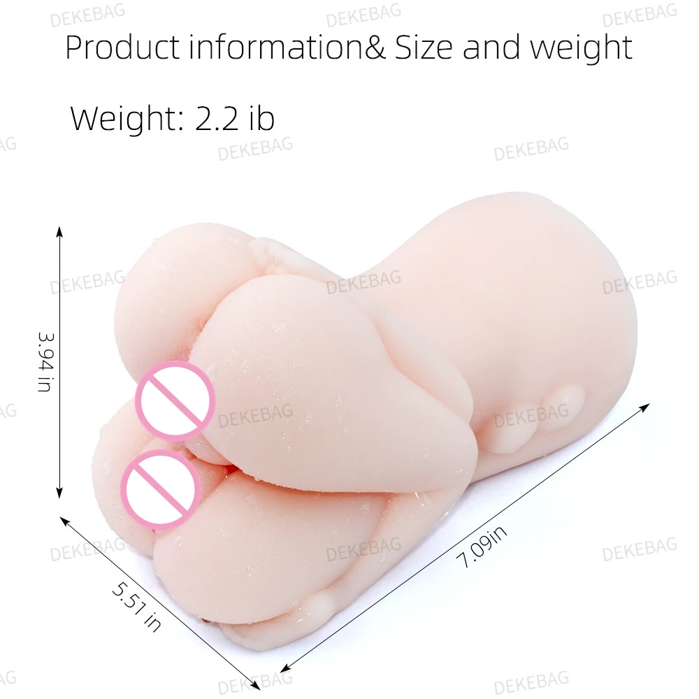 3 In1 and 2 In 1 Masturbation Cup Vaginal Anal Mouth Soft Masturbator Realistic Mouth Simulated Pussy Adult Sex Toys for Men