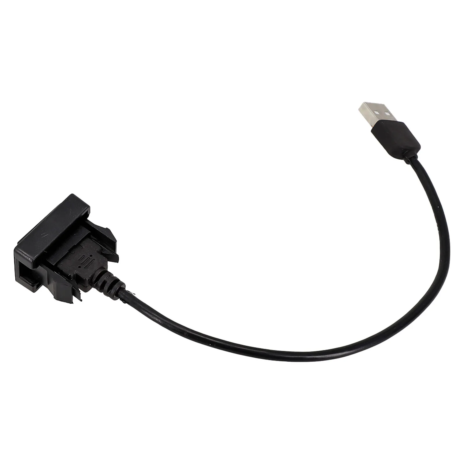 USB Port USB Socket Car Dash Flush Mount USB Port Black Dash Flush Mount Extension Cable ABS Mm Wide New And For Toyota