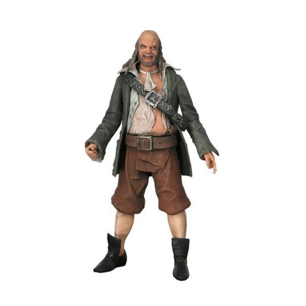 Película creativa pirata Pintel con Club pistola espada y Base NECA acción Fgiure modelo caribeño colección de juguetes