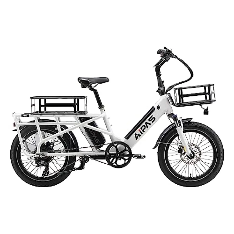 مجموعة ملحقات الدراجة 3 في 1 مع سلال الدراجة الأمامية والخلفية ورف أمامي ذو سعة كبيرة لموديلات eBike A2 A4 F3 C1 C2 M1pro #5