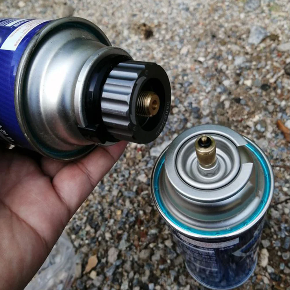 

2Pcs Filling Canister Cylinder Thread Fitting Copper Propane Refill Adapter Grill Stove Connector Gas Tank Coupler for Outdoor