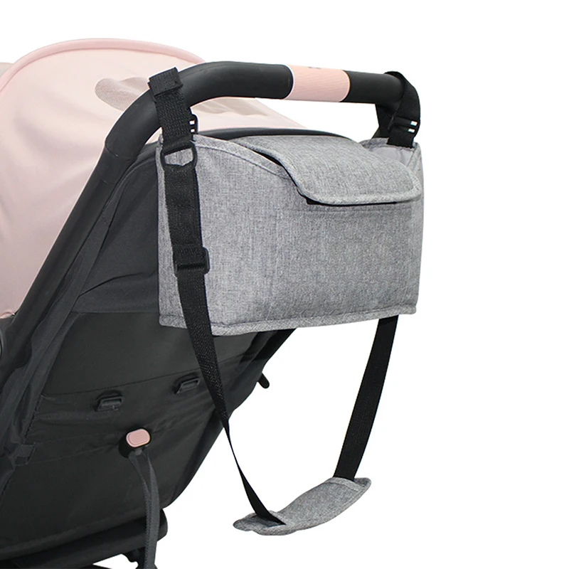 Stroller Bag Baby Diaper Mummy Bag Large Capacity Stroller Organizer Cup Holder Feeding Bottle Stroller Accessories Hanging Bag