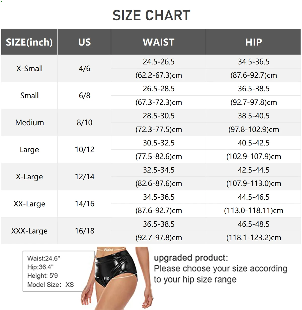 SPEERISE Women's Shiny Metallic  low-waisted Rave Booty Shorts Hot Pants Dance Bottom