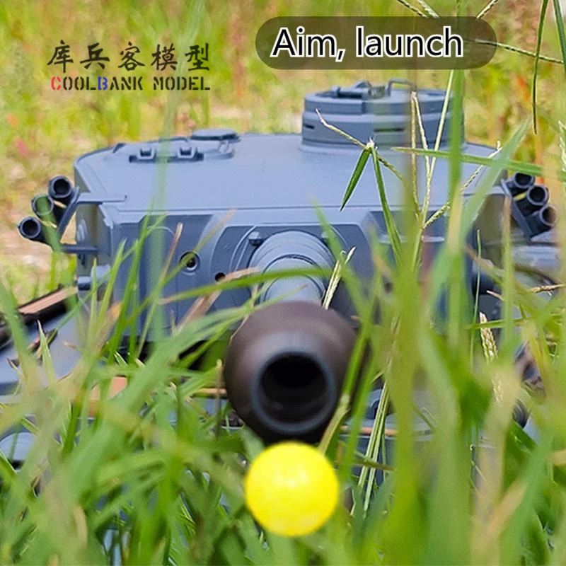 Henglong 3818 Versus Tank German Tiger Tiger I Heavy Remote Control Tank Sound Imitation Real Adult Model Decoration Toys Gift