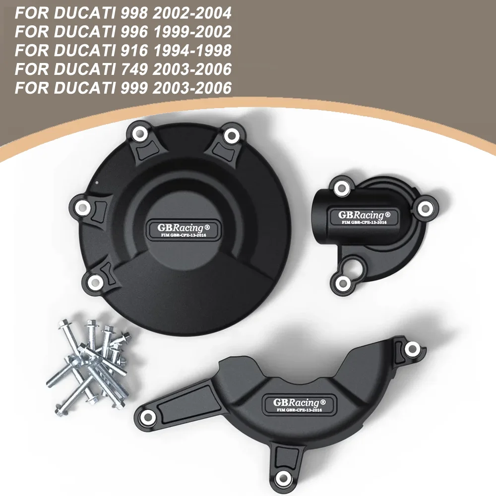 

Motorcycle Engine Cover Protection For DUCATI 998 996 916 749 999 2003 2004 2005 2006