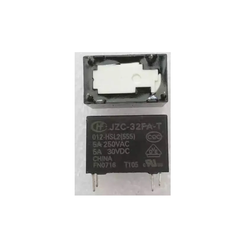 HOT NEW JZC-32FA-T 012-HSL2 JZC 32FA T 012 HSL2 5A 12V 4foot relay