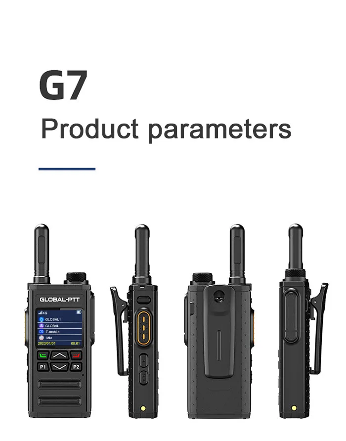 Global 4G walkie talkieglobal-ptt platform fleet travel long range handheld handheld walkie talkie 5000KM