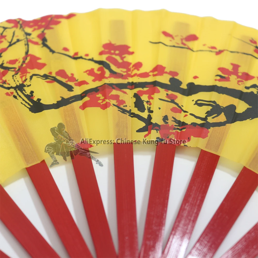 High Quality Bamboo Tai chi Fans Chinese Kung fu Fan Dancing Wushu Martial arts Fans Durable