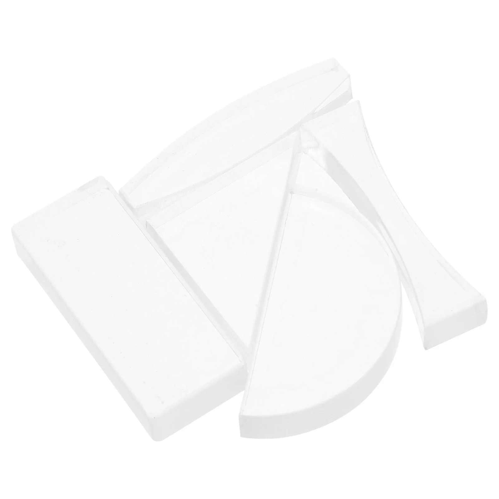 

5Pcs Durable Practical Physical Optical Lenses Concave Convex for Light Convergence Principle Learning Aid Optical Lens