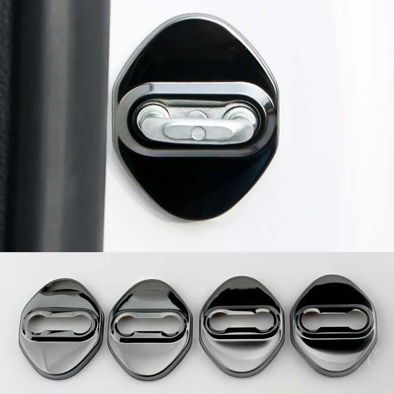 

Для Mazda CX-5 CX5 CX-30 CX30 CX50 CX60 BT50 2019 2020 2021 2022 2023 2024 2025 4 шт. Защитная крышка замка автомобиля, аксессуары