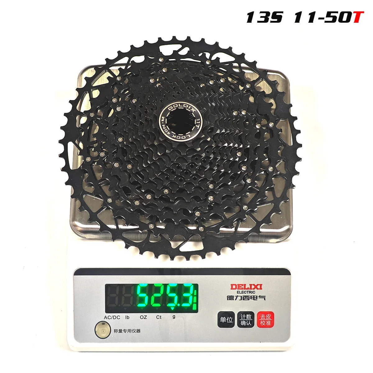 GOLDIX Ultralight Fiets Cassette Vrijloop Koolstofstaal Materiaal 9/10/11/12/13 Speed HG Structuur Tandwiel voor Mountainbike