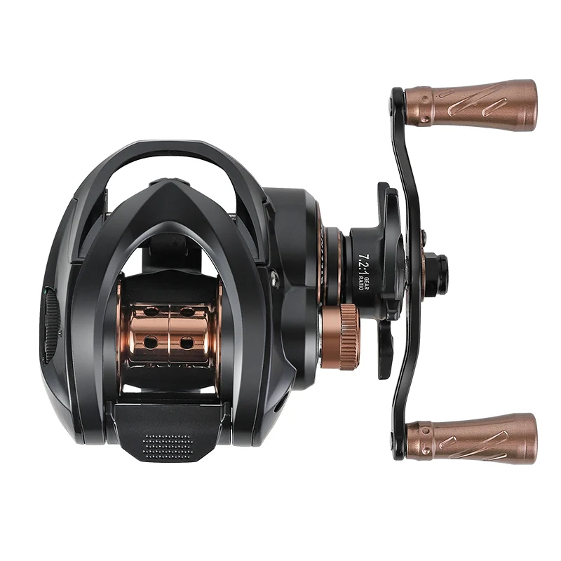 BILLINGS AX200 Baitcasting Reel 7.2:1 Gear Ratio Ultralight Baitcaster  Fishing Reel Max Drag 6KG Fishing Reel 4+1BB Metal Spool - AliExpress 18