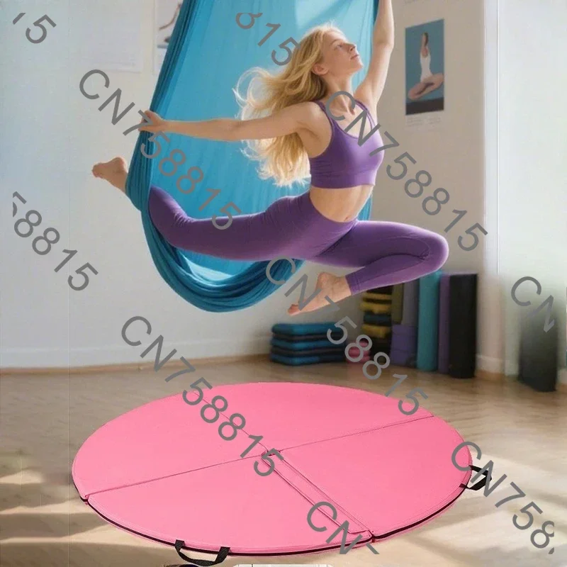 Multifunctional Portable Sport Accessories，Foldable Steel Pole Dance Protective Pad Thicken Dance Mat Durable Handheld Yoga Mats