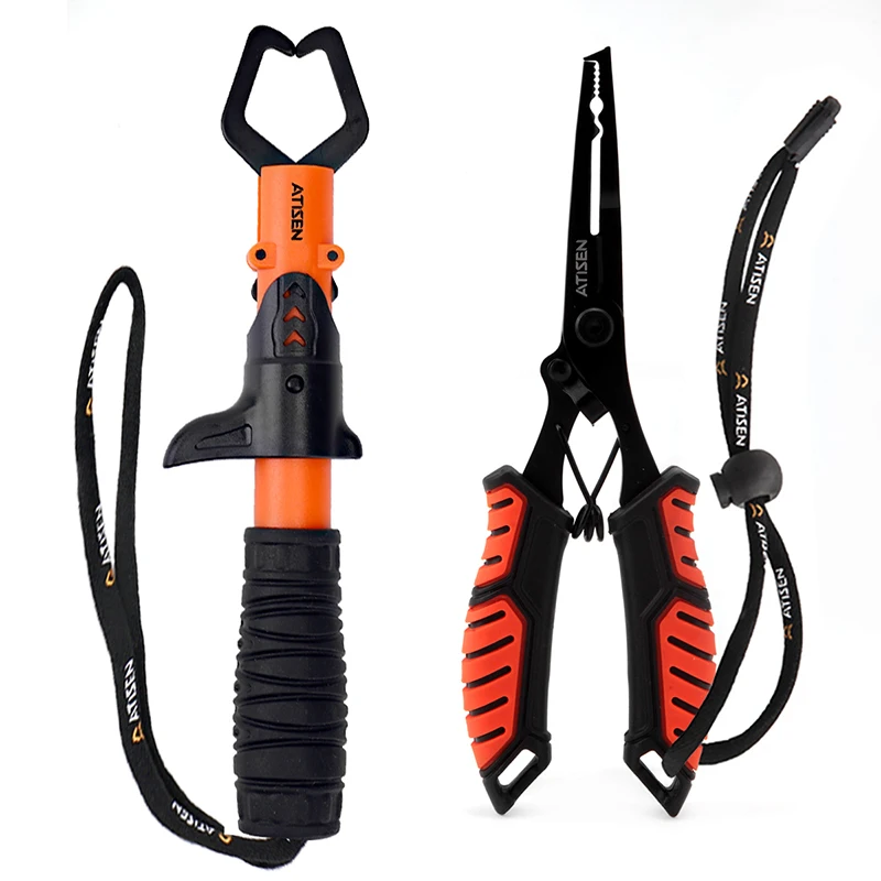 Edelstahl Angeln Greifer Professionelle Angeln Lip Grabber Werkzeug, Fisch Grabber Clip Fisch Control Tackle – Detail 9