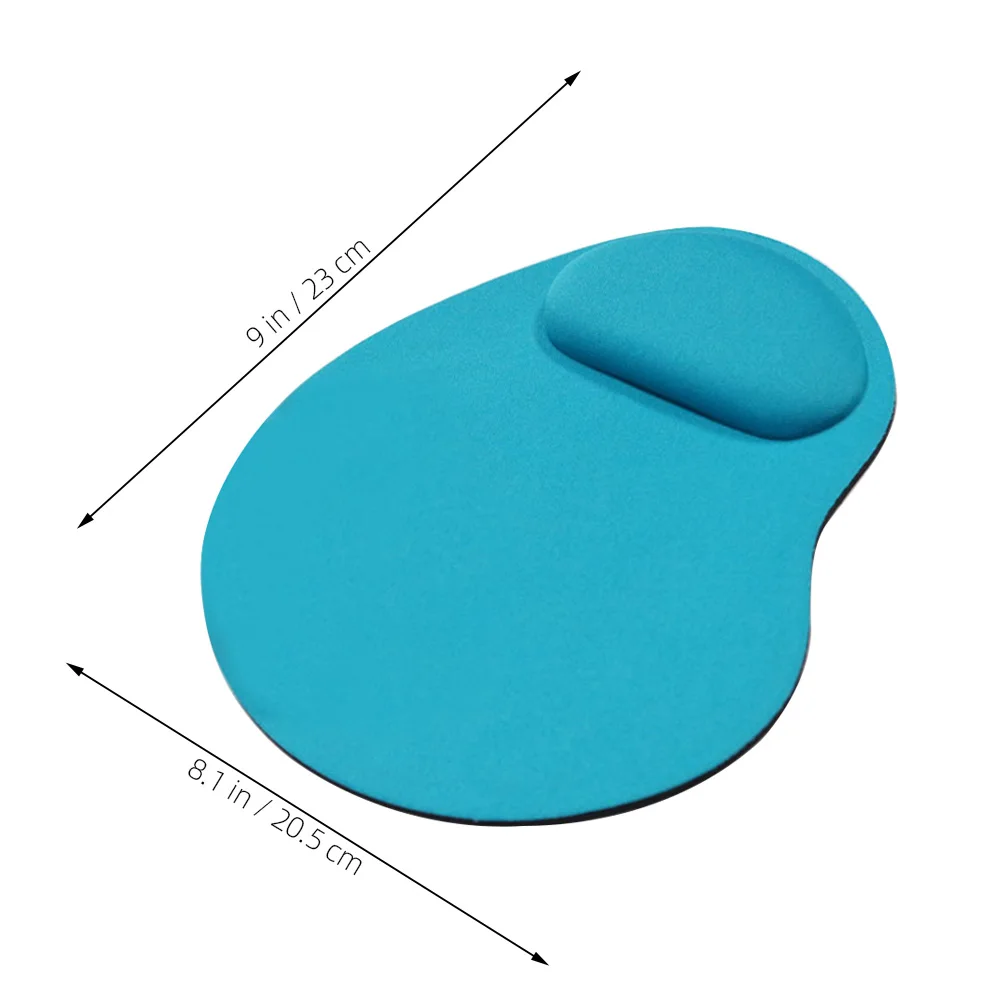 

Ergonomic Mouse Pad Silicone Wrist Rest Non Computer Mat for Home Office Gaming Portable Comfortable Fabric PU