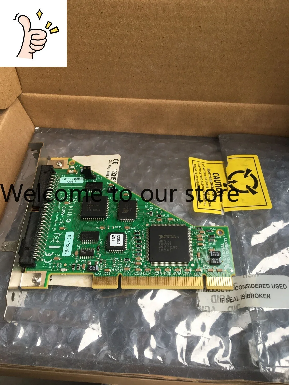 New US NI PCI-6503 777690-01 Communication/information Data Collection