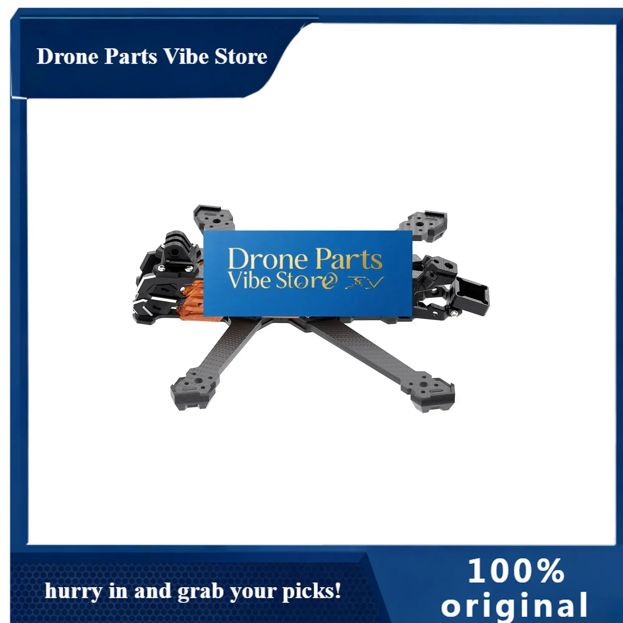 

Drone PartsGEPRC GEP-Vapor-X5 / GEP-Vapor-D5 O4 Pro Frame