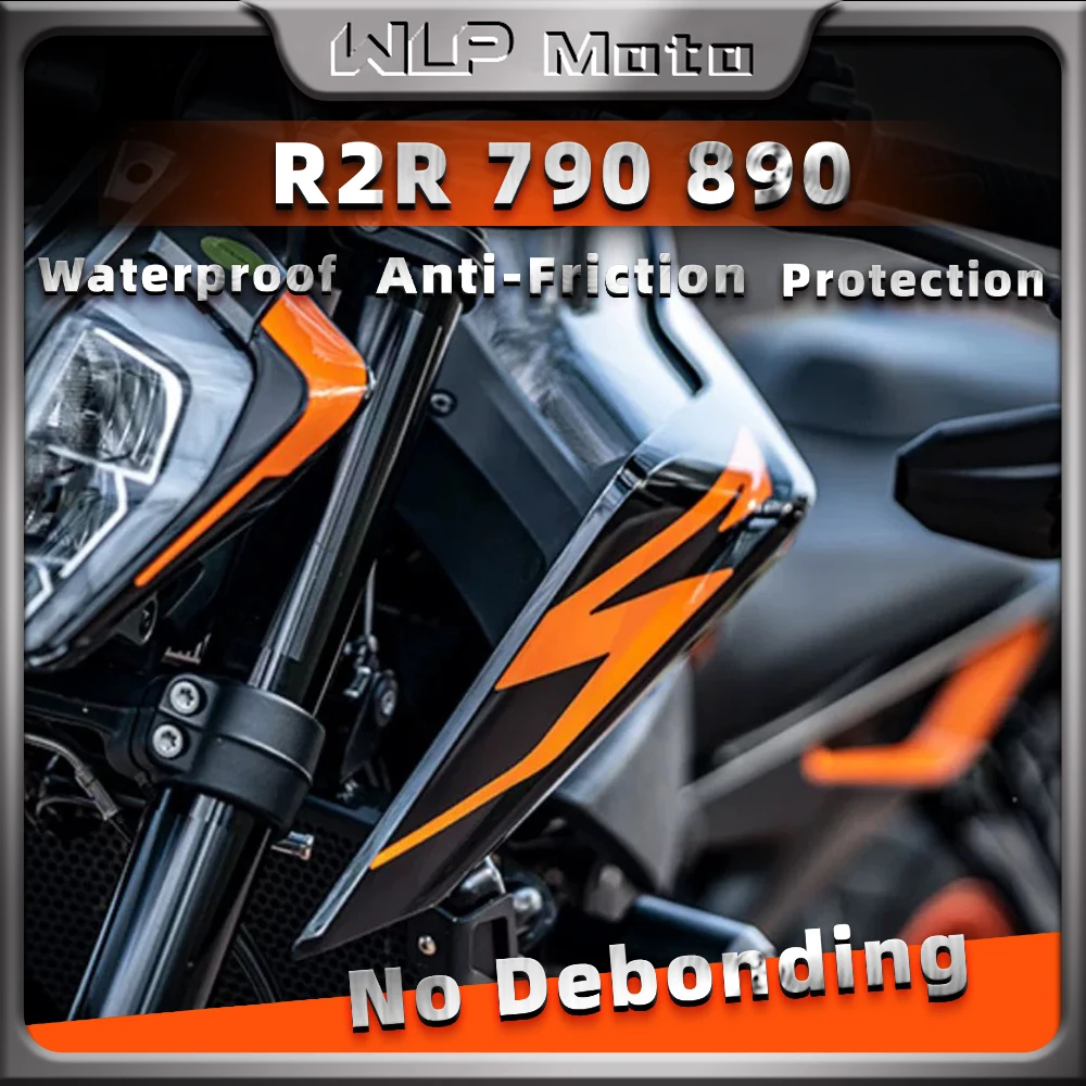 

For R2R 790 r2r 890 890gp 890r Motorcycle Accessories Front Fairing Stickers Body Decals Stripe Tape Decoration Moto Waterproof