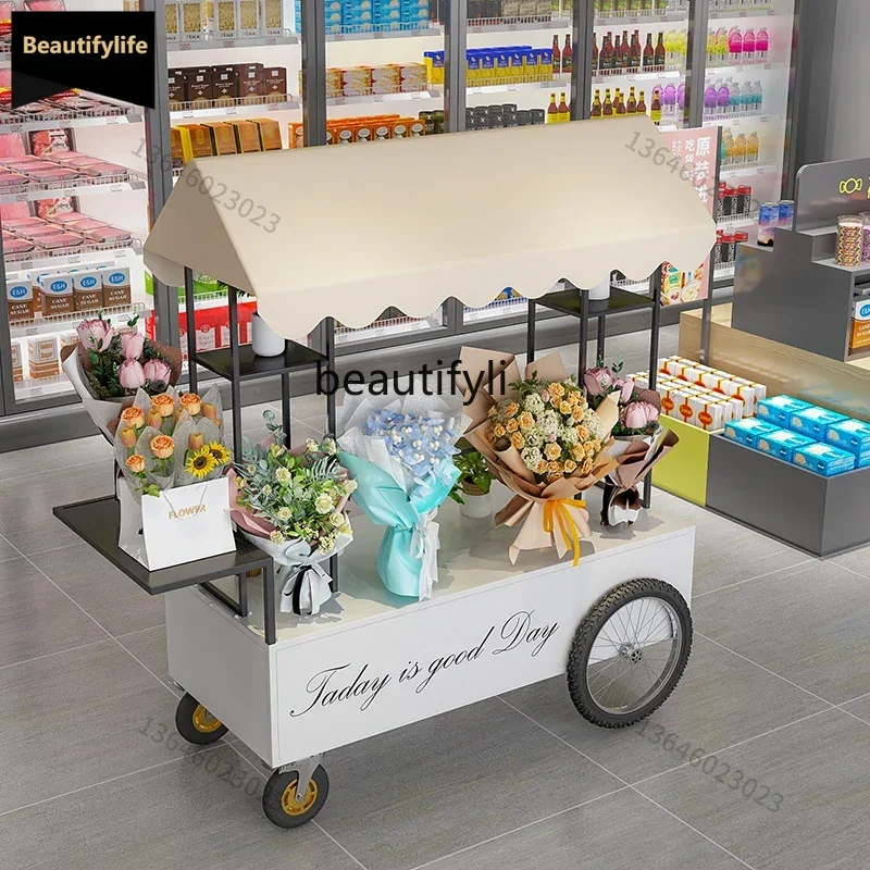 

a601 Stall Cart Promotion Supermarket Shelf Float Promotion Desk Stall Display Rack