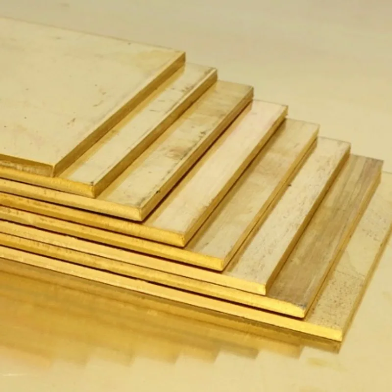 5052 Aluminum Gold Sandblasted Anodized Plate 0.8 1 2mm Custom Laser Cutting Engraving Panel