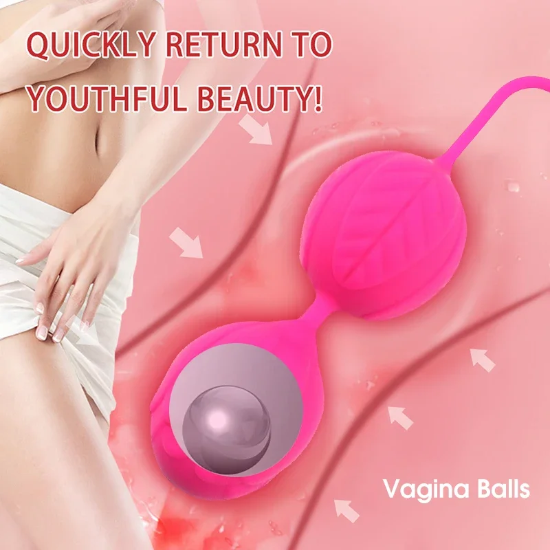 Erotic Kegel Balls Vaginal Tight Excercise Chinese Geisha Ben Wa Balls Vaginal Trainer Giggle Balls Adult Sex Toys for Women