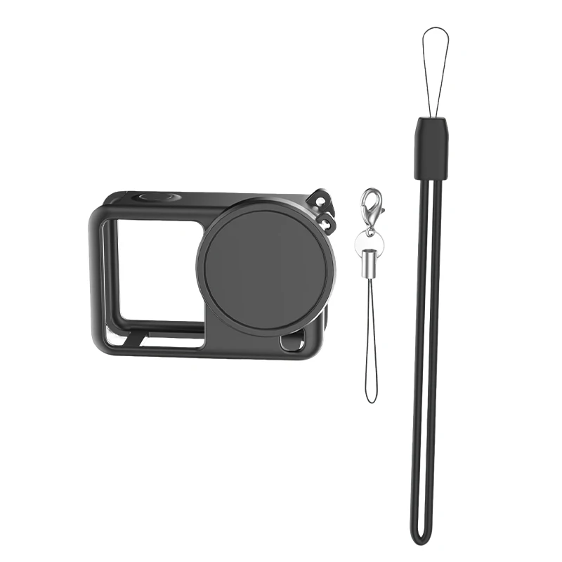 Silicone Protective Cover for DJI Osmo Action 6 Camera Accessories Full Protector Case Scratch-proof Lens Cap Sleeve