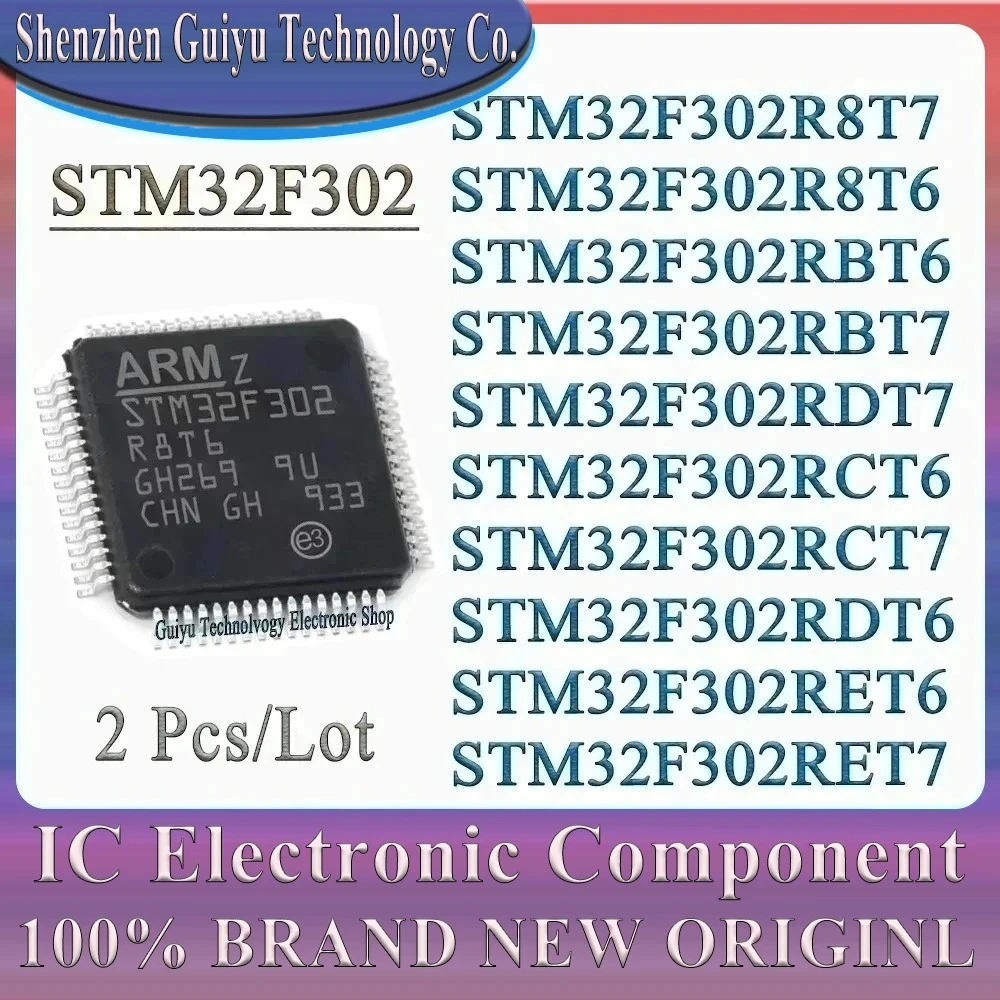 2 Pcs/Lot Stm32F302…