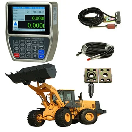 High Accuracy Wheel Loader Scales, Loader Weight Measuring Indicator With Built-in Micro Printer